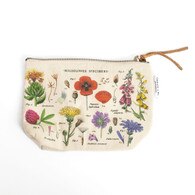 Cavallini, Cotton, Pouch, Wildflowers